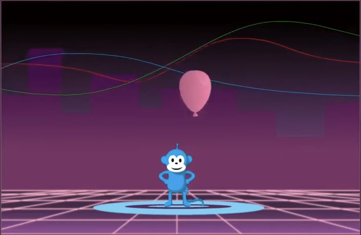 Radioapans ljudjakt — the sound-wave level where children steer a balloon with their voice
