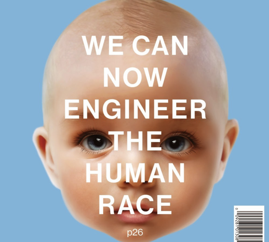 Livskoden — magazine cover: we can now engineer the human race